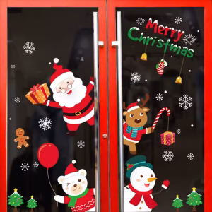 Christmas Window Wall Stickers