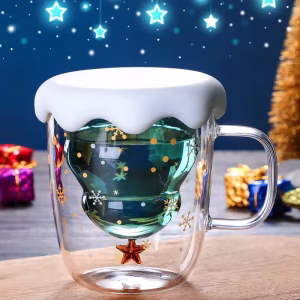 Festive Snowflake Couples Mugs