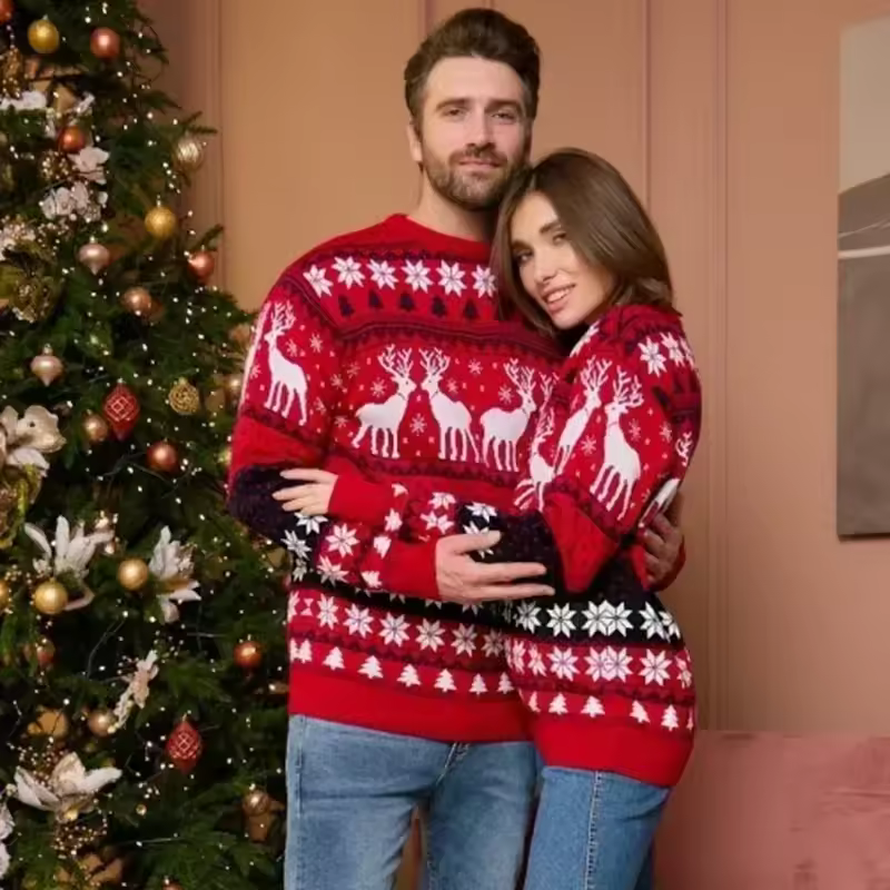 Cozy Christmas Family Sweaters - Image 2